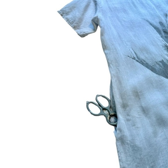 Floral Lightweight Cotton Tunic Dress - Size Large - Picture 4 of 8